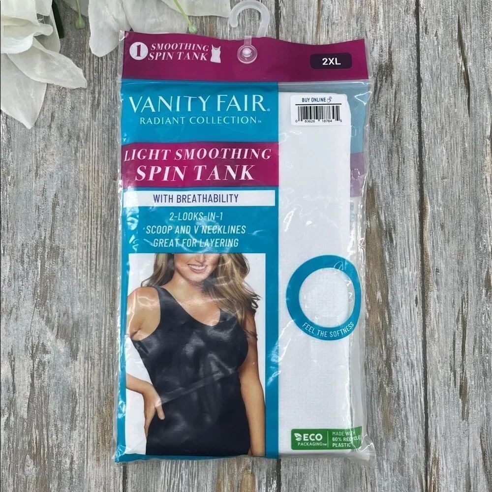 Women's Breathable Spin Tank Seamless Smoothing Light Shaping Size 2XL